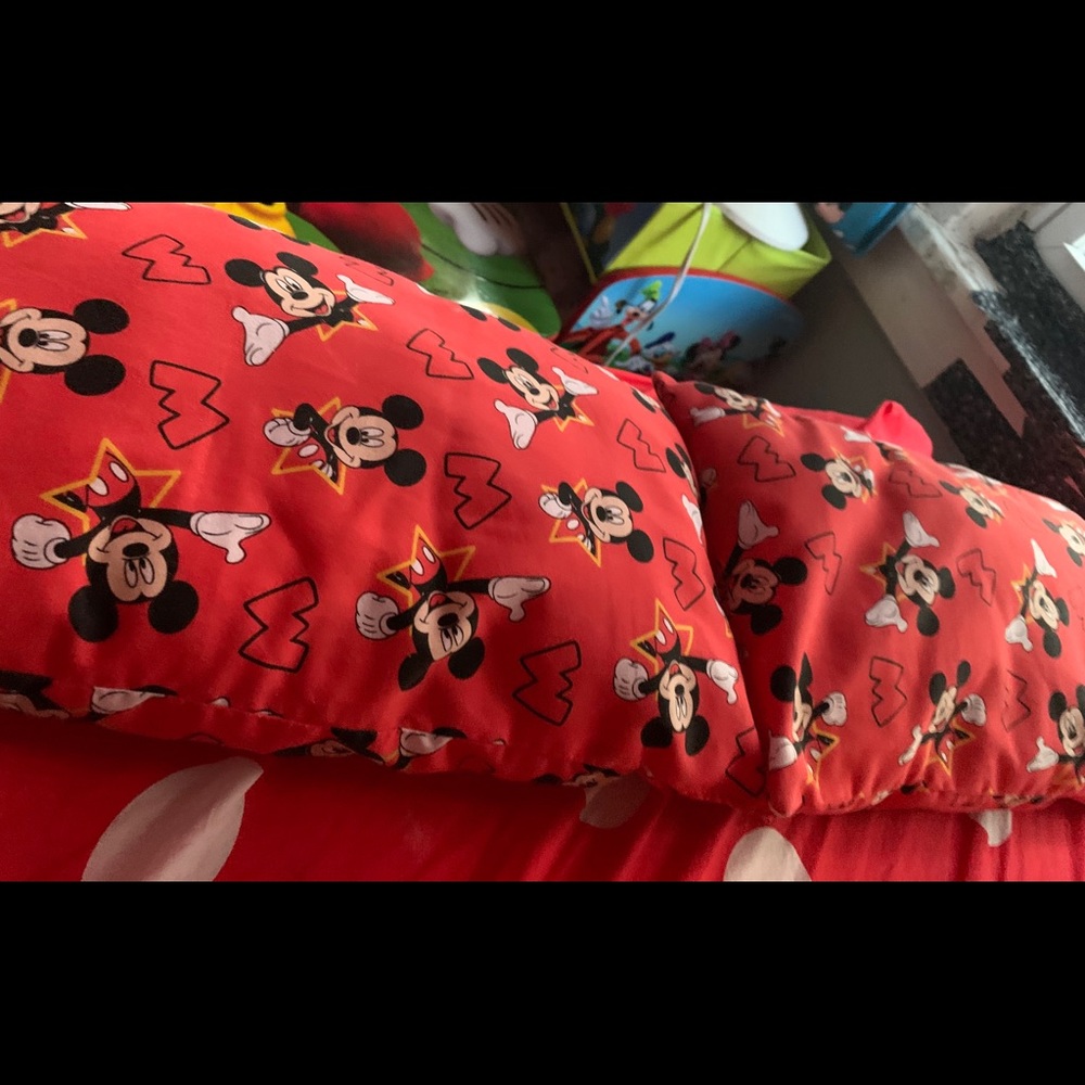 Handmade toddler pillow set